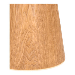 Stolik kawowy Sweedy 80 cm – okrągły stół na jednej nodze