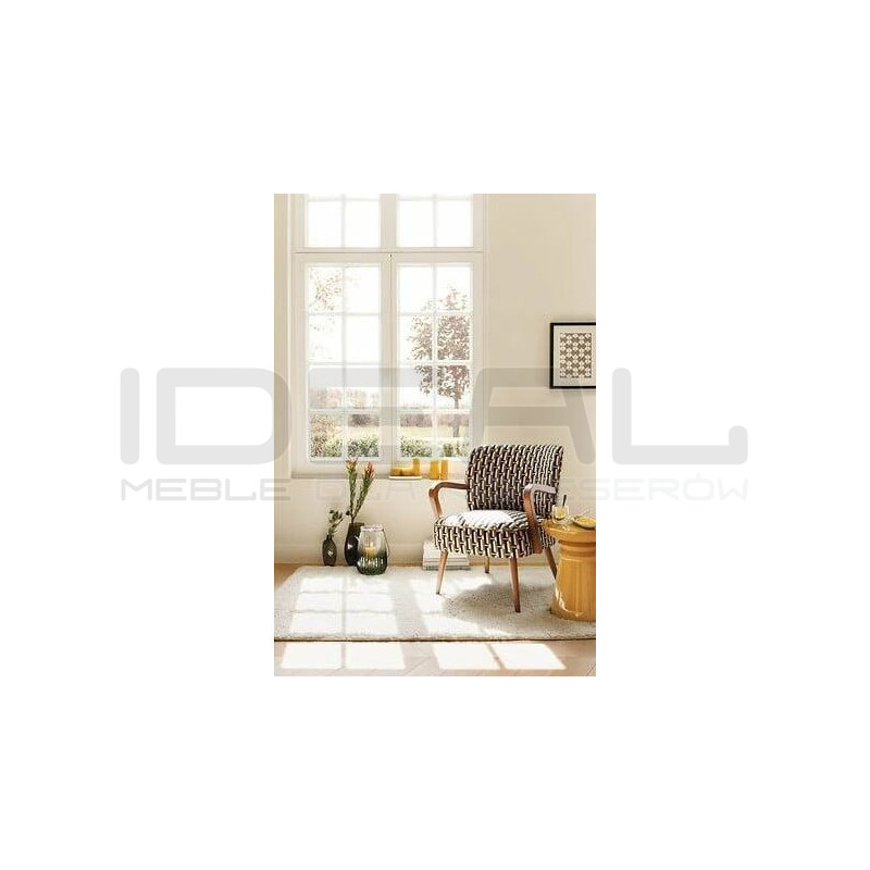 Żółty stolik pomocniczy BRUM – oryginalny i artystyczny