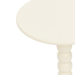 Stolik kawowy Kolumna – niewielki stolik na toczonej nodze