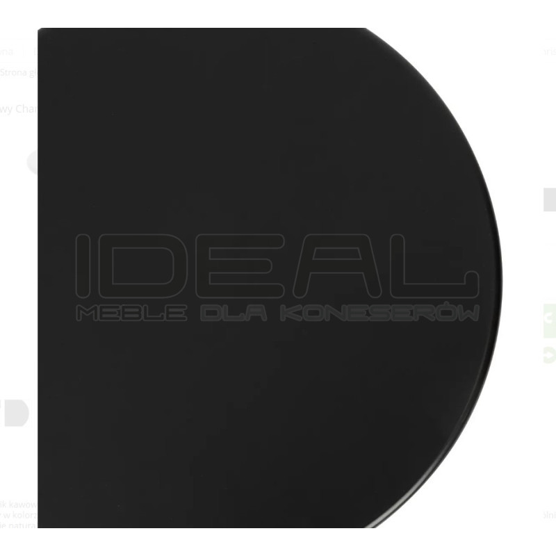 Stolik kawowy Kolumna – niewielki stolik na toczonej nodze