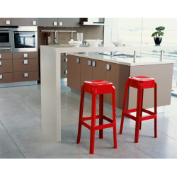 Hoker czerwony Charles 65 | IdealMeble.pl