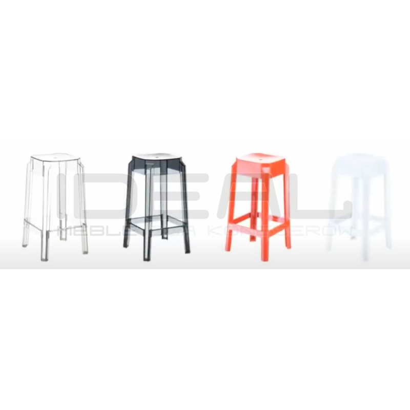 Hoker czerwony Charles 65 | IdealMeble.pl