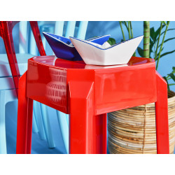 Hoker czerwony Charles 65 | IdealMeble.pl