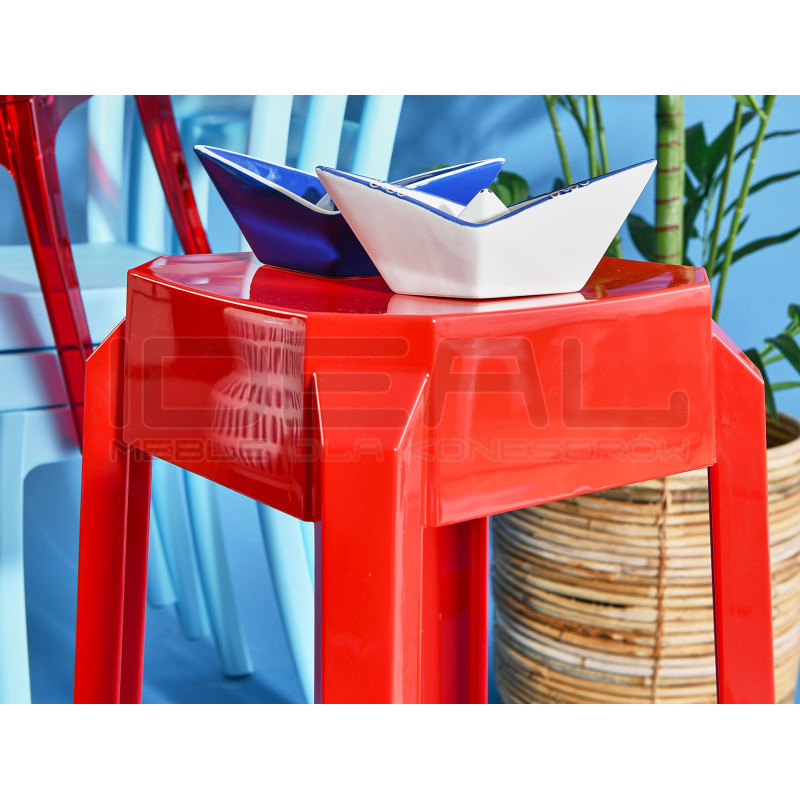 Hoker czerwony Charles 65 | IdealMeble.pl