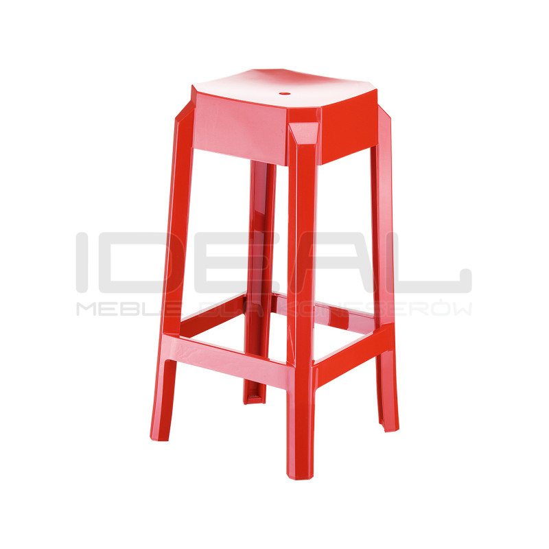 Hoker czerwony Charles 65 | IdealMeble.pl