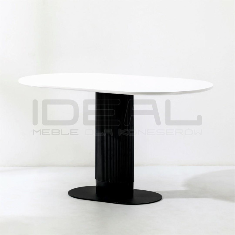 Stół owalny Gativel – nowoczesny, niedrogi stół do jadalni