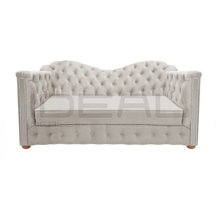 Sofa Chesterfield z funkcją spania Mondelebrity 3 os. | IdealMeble.pl