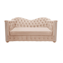Sofa Chesterfield z funkcją spania Mondelebrity 3 os. | IdealMeble.pl