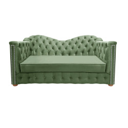 Sofa Chesterfield z funkcją spania Mondelebrity 3 os. | IdealMeble.pl