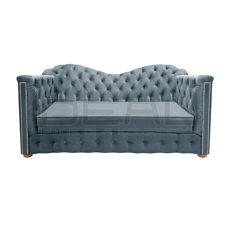 Sofa Chesterfield z funkcją spania Mondelebrity 3 os. | IdealMeble.pl