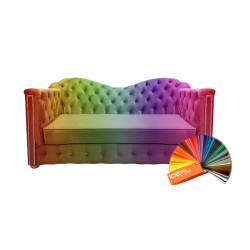 Sofa Chesterfield z funkcją spania Mondelebrity 3 os. | IdealMeble.pl