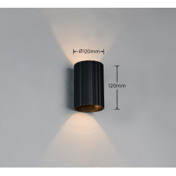 Lampa Ryflik – Metalowy Spot Cylindryczny, tuba