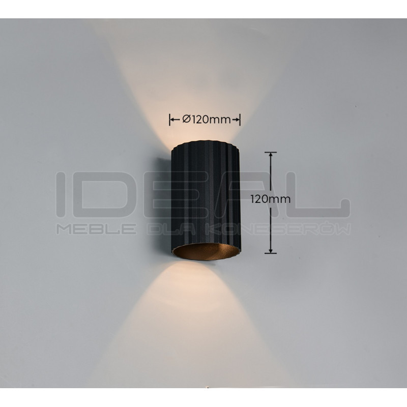 Lampa Ryflik – Metalowy Spot Cylindryczny, tuba