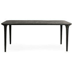 Stół jadalniany Laminar 200 czarny – elegancki stół z drewna