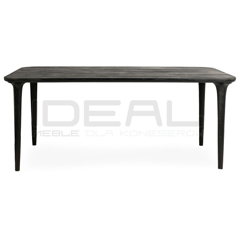 Stół jadalniany Laminar 200 czarny – elegancki stół z drewna