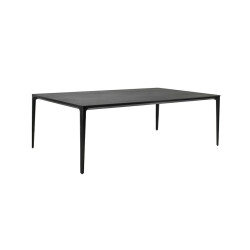 Stół SLIM 200x100 czarny/biały – nowoczesny stół z marmuru