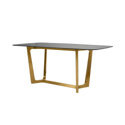 Stół do jadalni ODEON 180 czarny – luksus i nowoczesny design