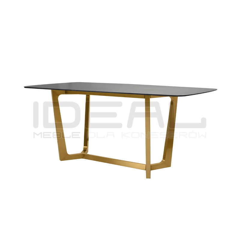 Stół do jadalni ODEON 180 czarny – luksus i nowoczesny design