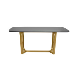 Stół do jadalni ODEON 180 czarny – luksus i nowoczesny design