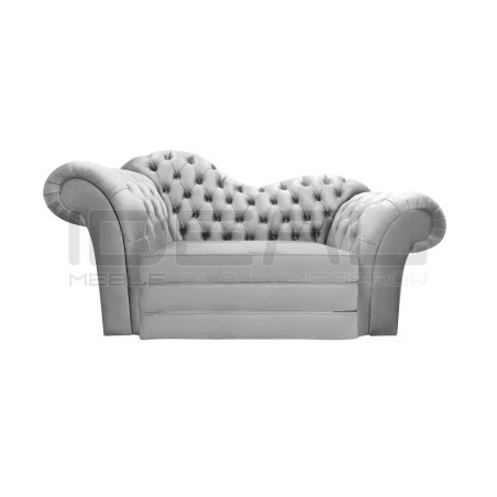 Sofa Chesterfield rozkładana materac składany Madame 2 osobowa