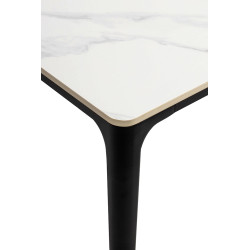 Stół SLIM 240x100 biały – ceramiczny marmur| IdealMeble.pl