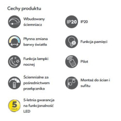 Plafon Starkey 4 złote okręgi  |  IdealMeble.pl