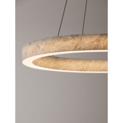 Lampa wisząca z marmuru Marble – elegancka lampa marmurowa