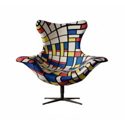 Fotel U25 Piet’s Pattern – fotel inspirowany Mondrianem