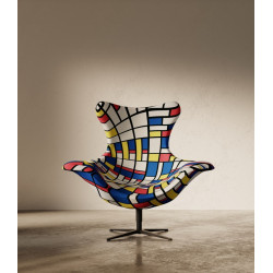 Fotel U25 Piet’s Pattern – fotel inspirowany Mondrianem