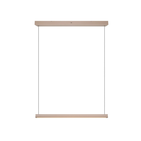 Beżowa lampa Kangoo nad stół i wyspę | Warm Beige – Regulowana