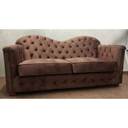 Sofa Chesterfield z funkcją spania Mondelebrity 3 os. | IdealMeble.pl