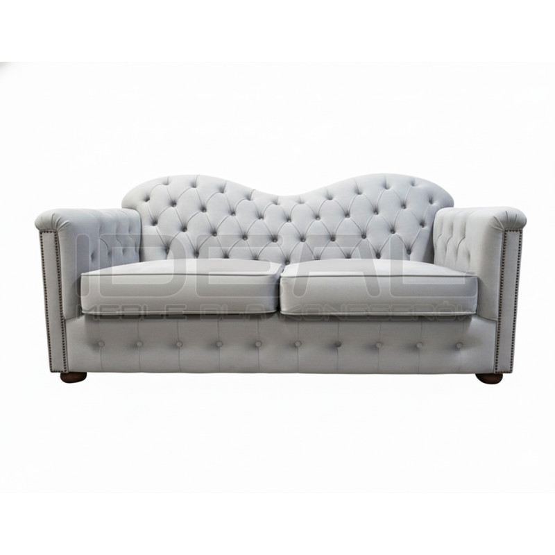 Sofa Chesterfield z funkcją spania Mondelebrity 3 os. | IdealMeble.pl