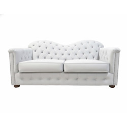 Sofa Chesterfield z funkcją spania Mondelebrity 3 os. | IdealMeble.pl