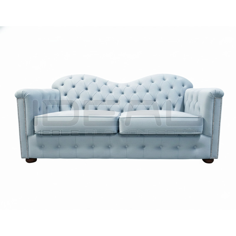 Sofa Chesterfield z funkcją spania Mondelebrity 3 os. | IdealMeble.pl