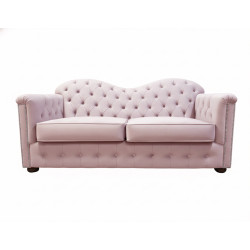 Sofa Chesterfield z funkcją spania Mondelebrity 3 os. | IdealMeble.pl
