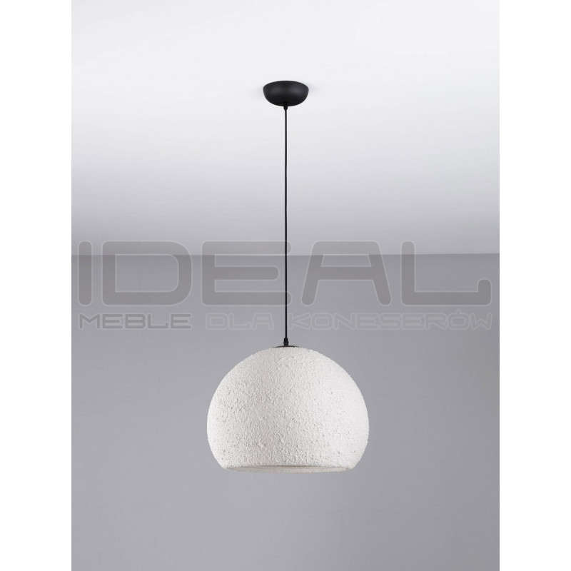 Lampa wisząca Paste Ball – ręcznie wykonany klosz z papieru