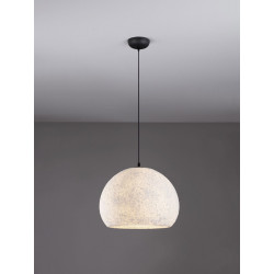 Lampa wisząca Paste Ball – ręcznie wykonany klosz z papieru