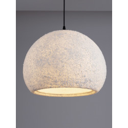 Lampa wisząca Paste Ball – ręcznie wykonany klosz z papieru