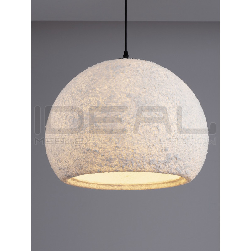 Lampa wisząca Paste Ball – ręcznie wykonany klosz z papieru