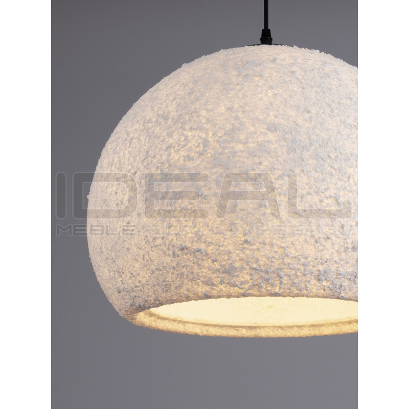 Lampa wisząca Paste Ball – ręcznie wykonany klosz z papieru