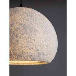 Lampa wisząca Paste Ball – ręcznie wykonany klosz z papieru