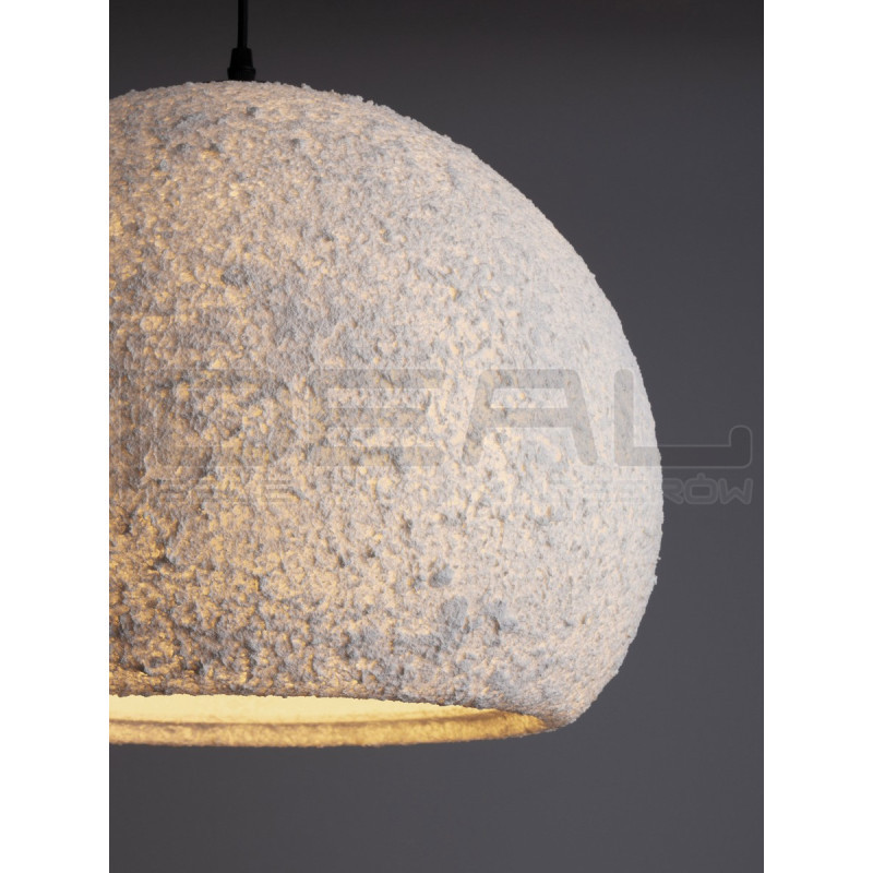 Lampa wisząca Paste Ball – ręcznie wykonany klosz z papieru