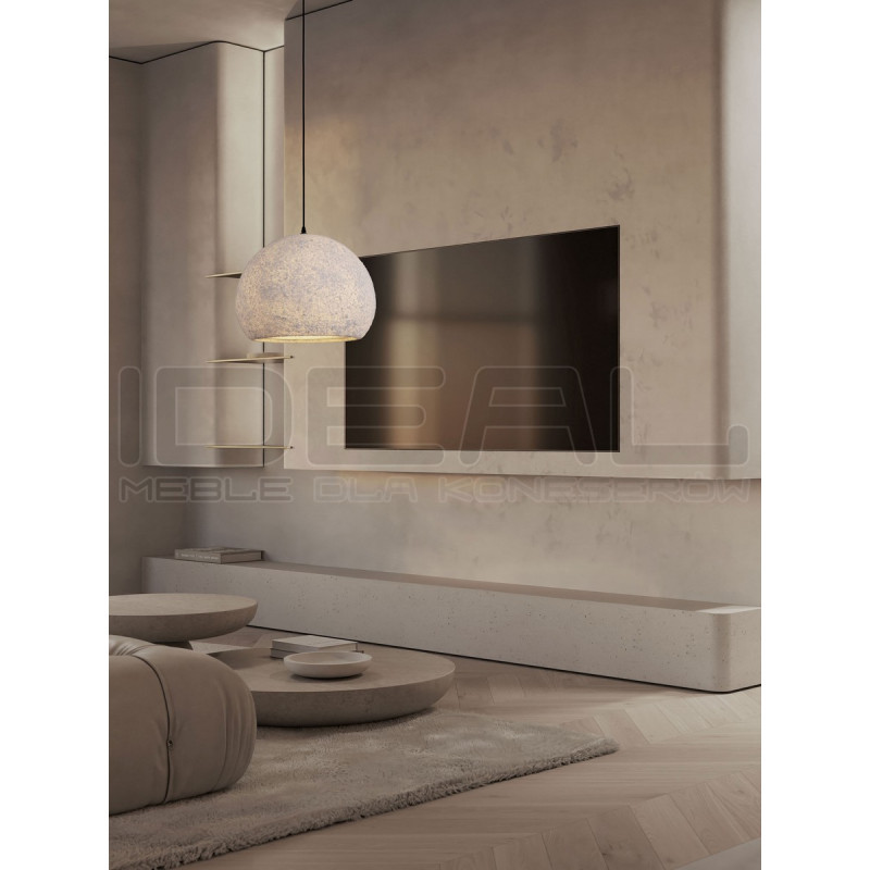 Lampa wisząca Paste Ball – ręcznie wykonany klosz z papieru