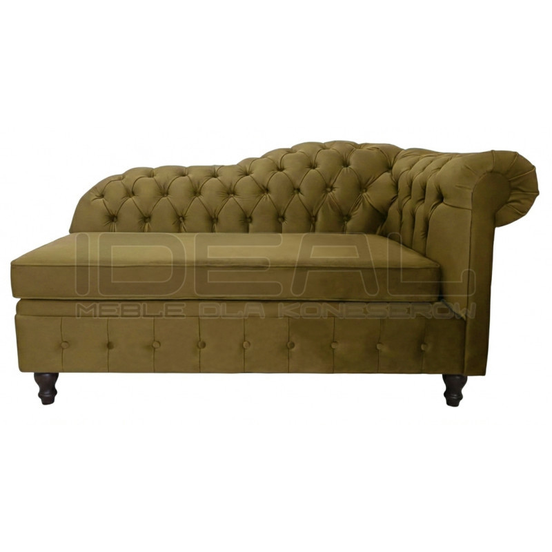 Szezlong Chesterfield Canon tapicerowany | IdealMeble.pl