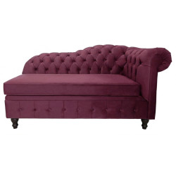 Szezlong Chesterfield Canon tapicerowany | IdealMeble.pl