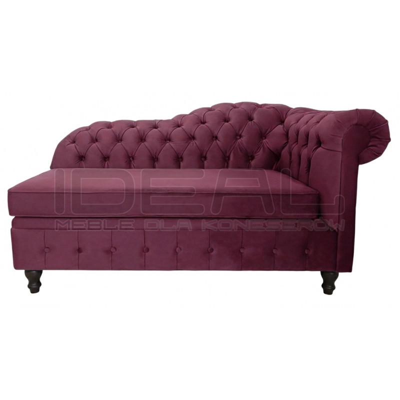 Szezlong Chesterfield Canon tapicerowany | IdealMeble.pl