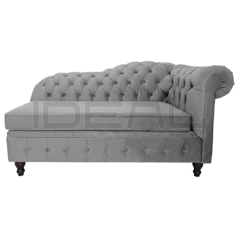 Szezlong Chesterfield Canon tapicerowany | IdealMeble.pl