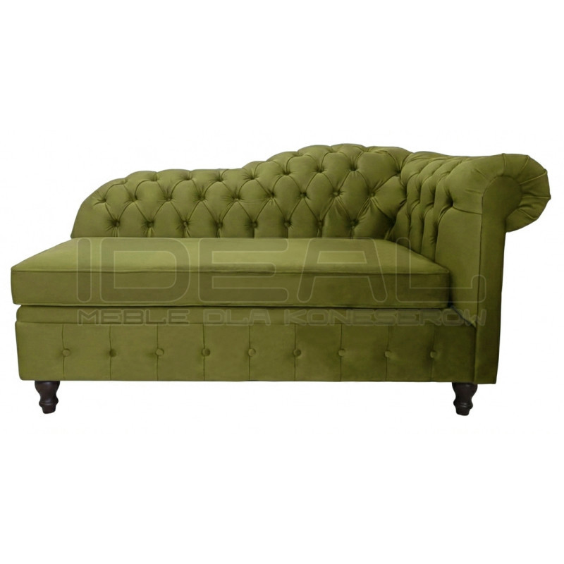 Szezlong Chesterfield Canon tapicerowany | IdealMeble.pl