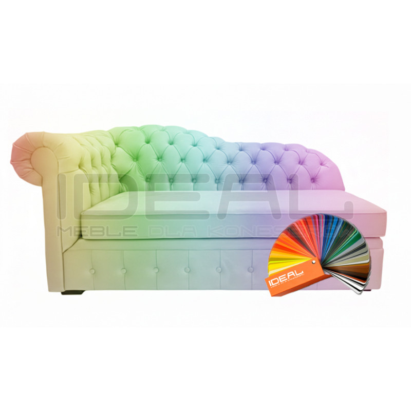 Szezlong rozkładany Chesterfield Normal 3 osobowy | IdealMeble.pl