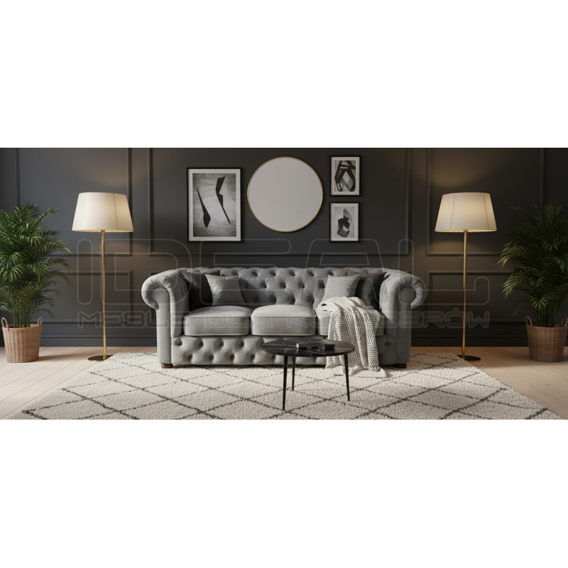 Pikowana Sofa Chesterfield March 3 os.